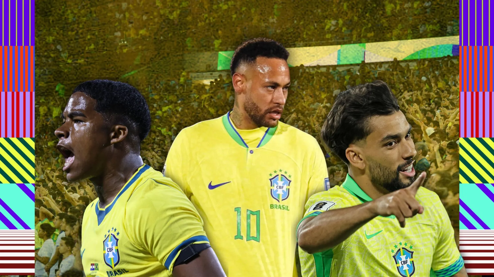 Os 4 nomes que podem ganhar espaço na Seleção caso Estêvão não vá à Copa