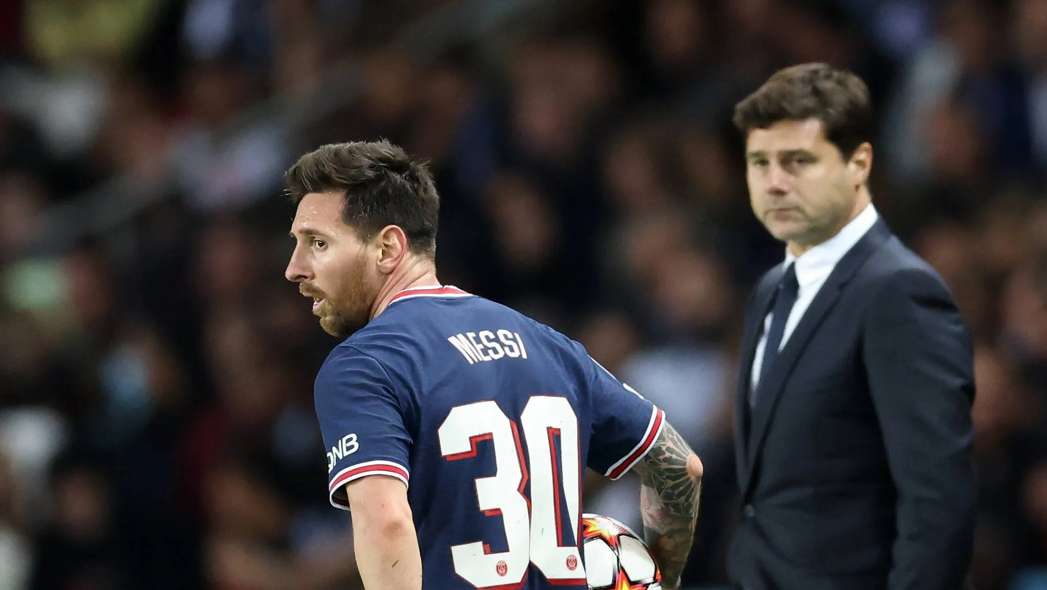 ‘Por que fez isso com Messi?’: Pochettino relembra que até esposa o cobrou em polêmica no PSG