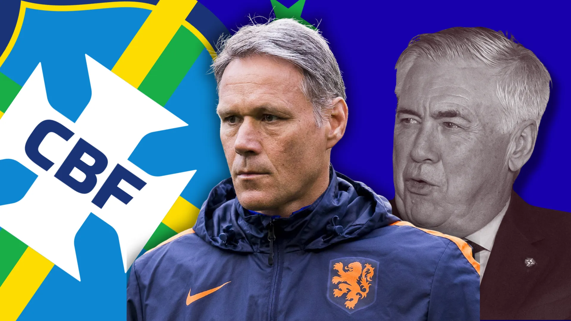 Van Basten: ‘Não espero muito da minha seleção, por isso vou torcer pelo Brasil de Ancelotti’