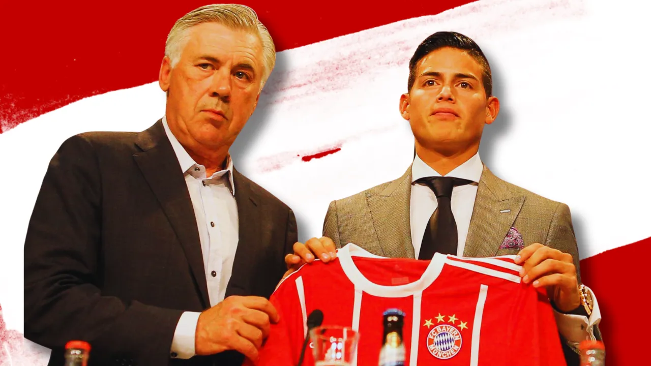 James Rodríguez: ‘É por isso que Carlo Ancelotti foi tantas vezes campeão’