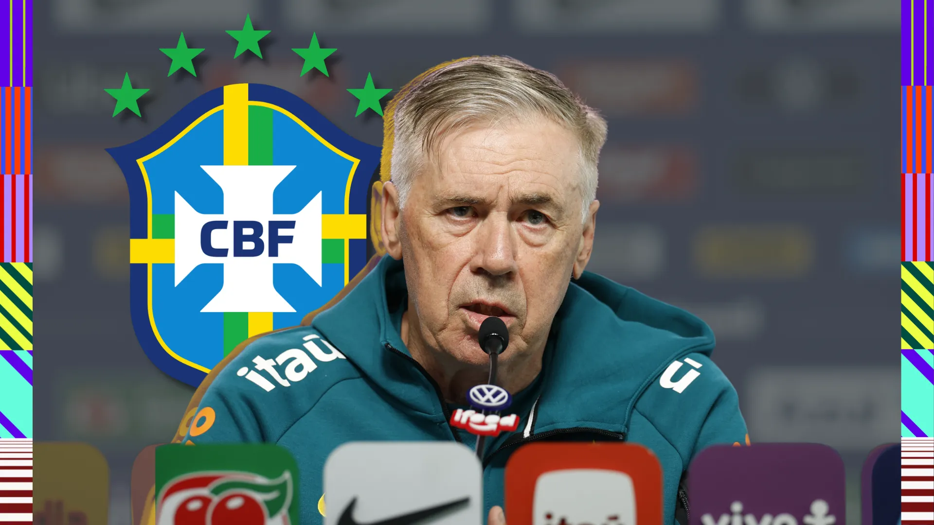 Ancelotti revive tom apaziguador para ‘encerrar’ discussão sobre corte de Neymar