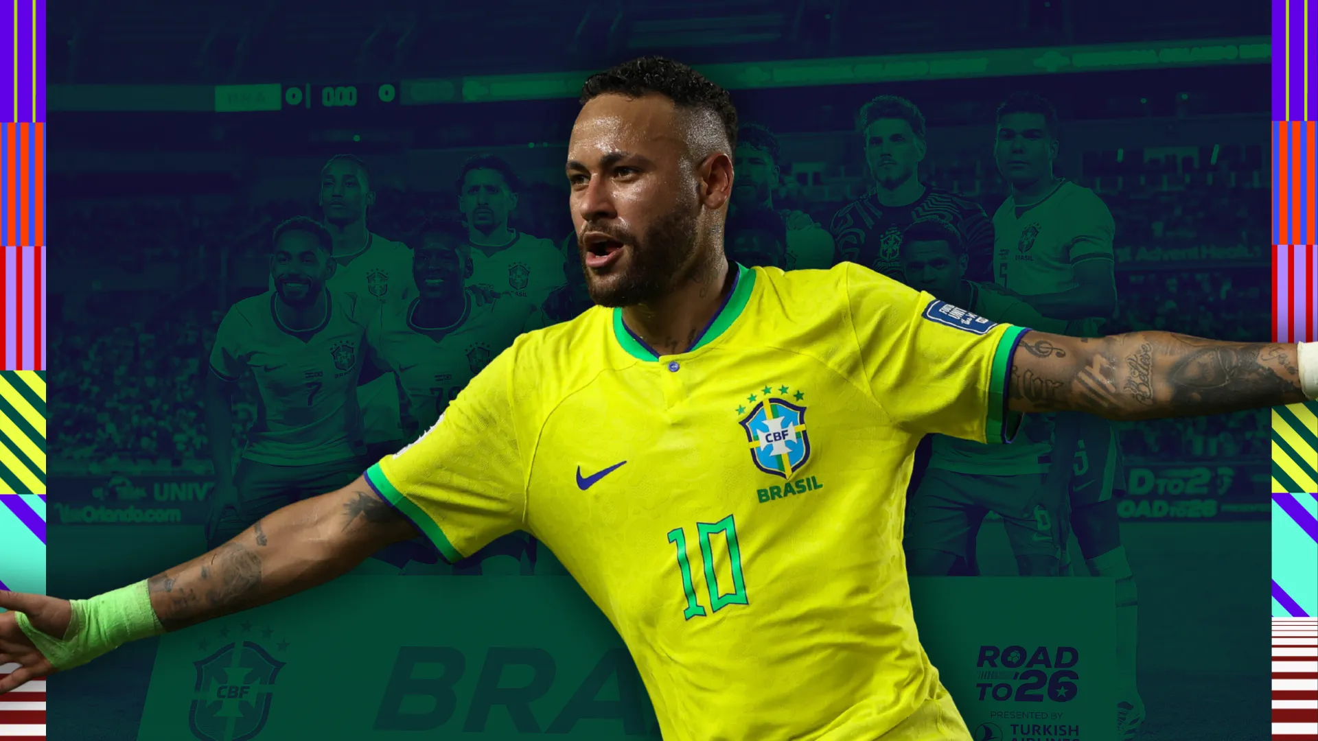 Confira a numeração da seleção brasileira na Copa do Mundo 2026