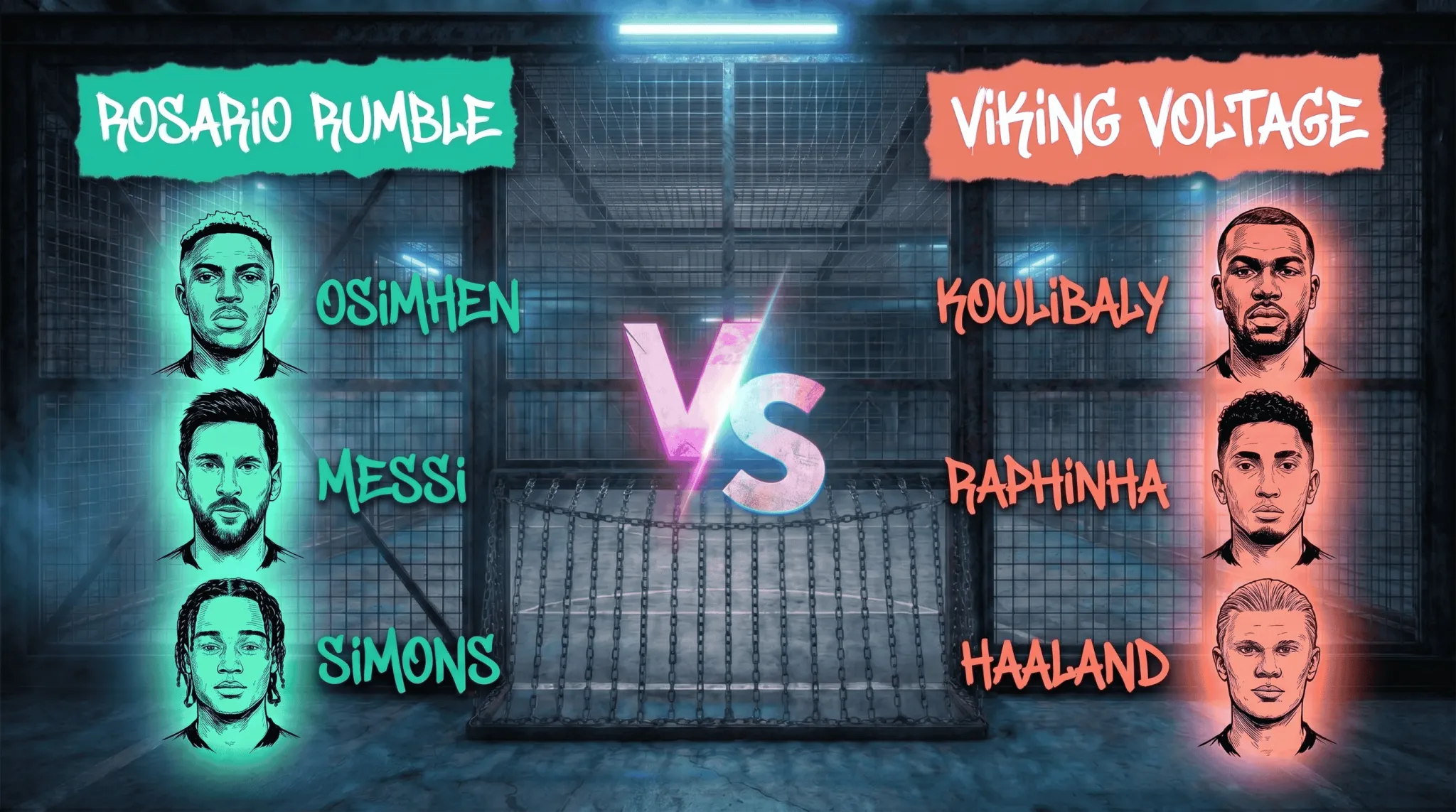 The Cage, Duelo de craques: Vote em Rosario Rumble x Viking Voltage