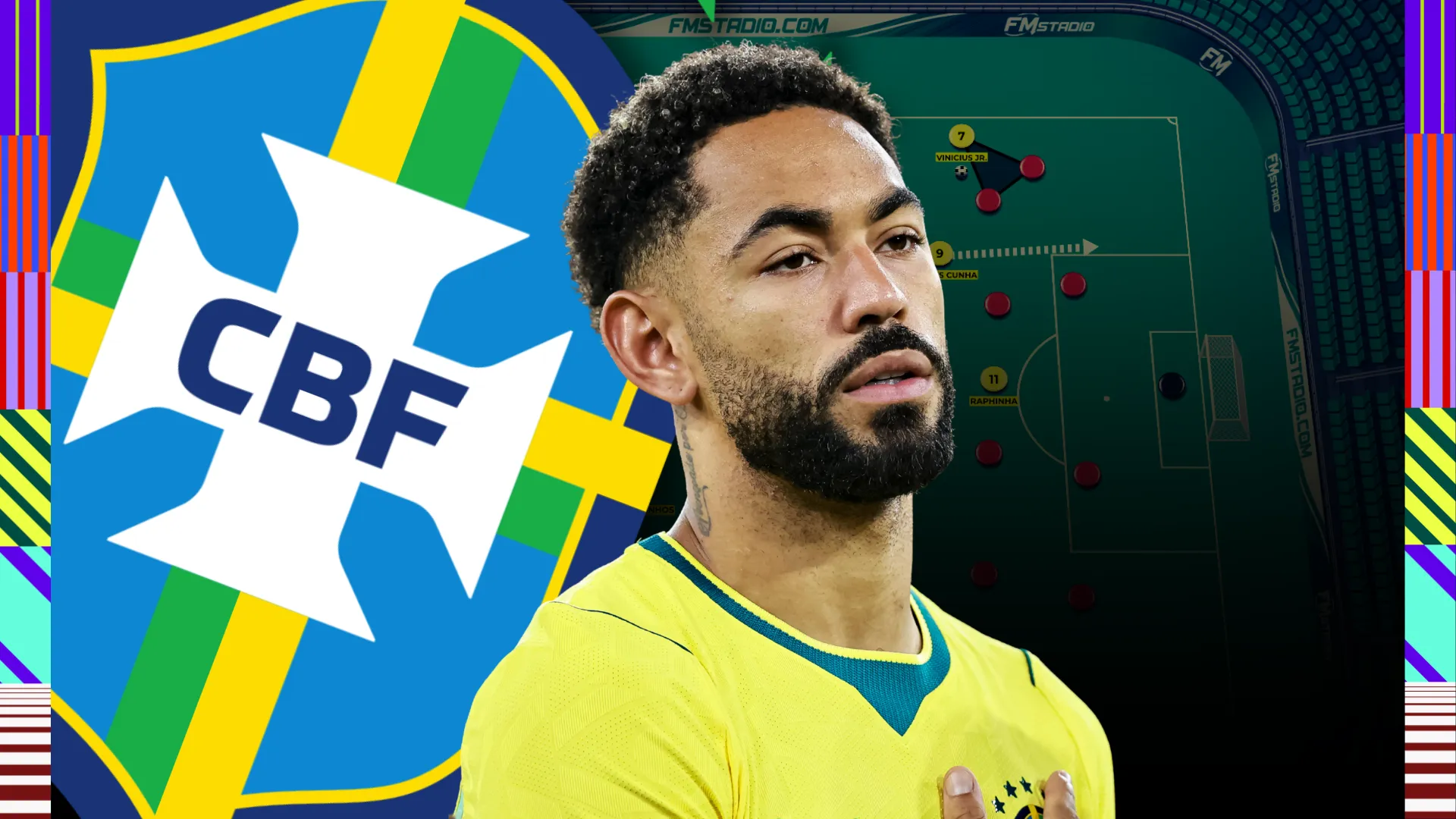 Matheus Cunha é centroavante? Por que usar a camisa 9 do Brasil pode trazer estigma negativo a peça crucial de Ancelotti