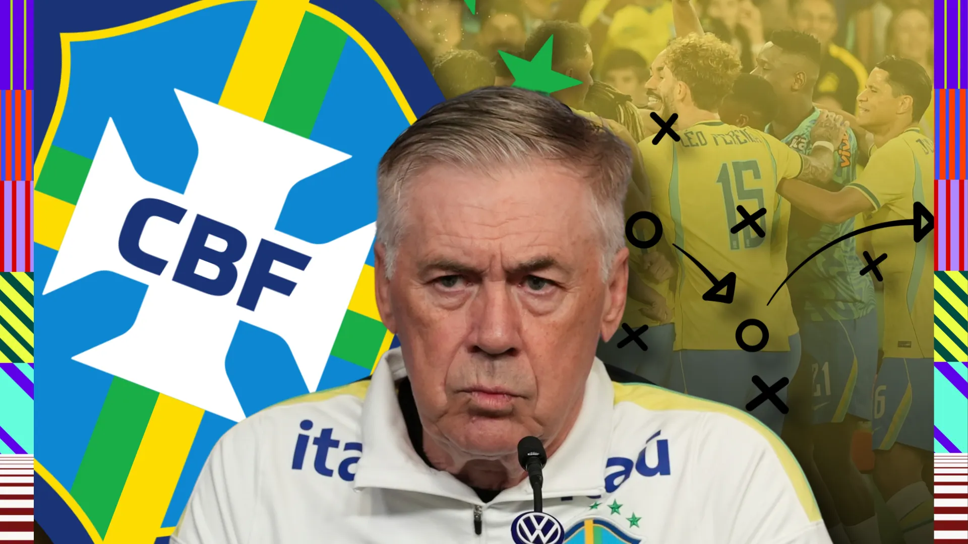 ‘Quero testar’: Ancelotti sinaliza as alternativas da seleção brasileira em último amistoso pré-Copa