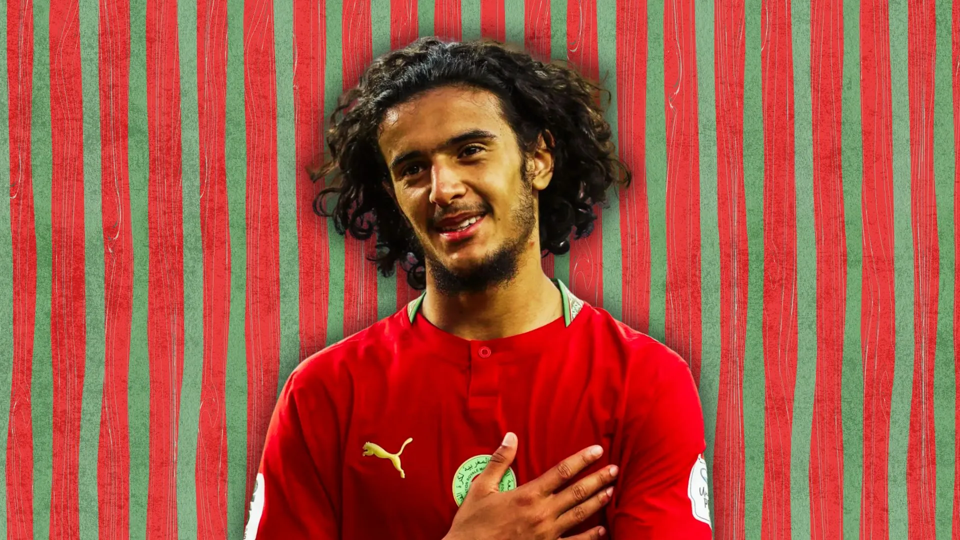 Bouaddi, a promessa de 18 anos, que dominou o meio-campo contra o Brasil e se consolida após escolher Marrocos