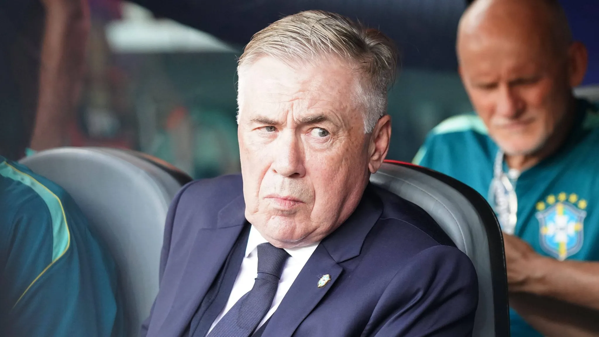 Irritado, Ancelotti explica motivos para atuação abaixo do Brasil no primeiro tempo