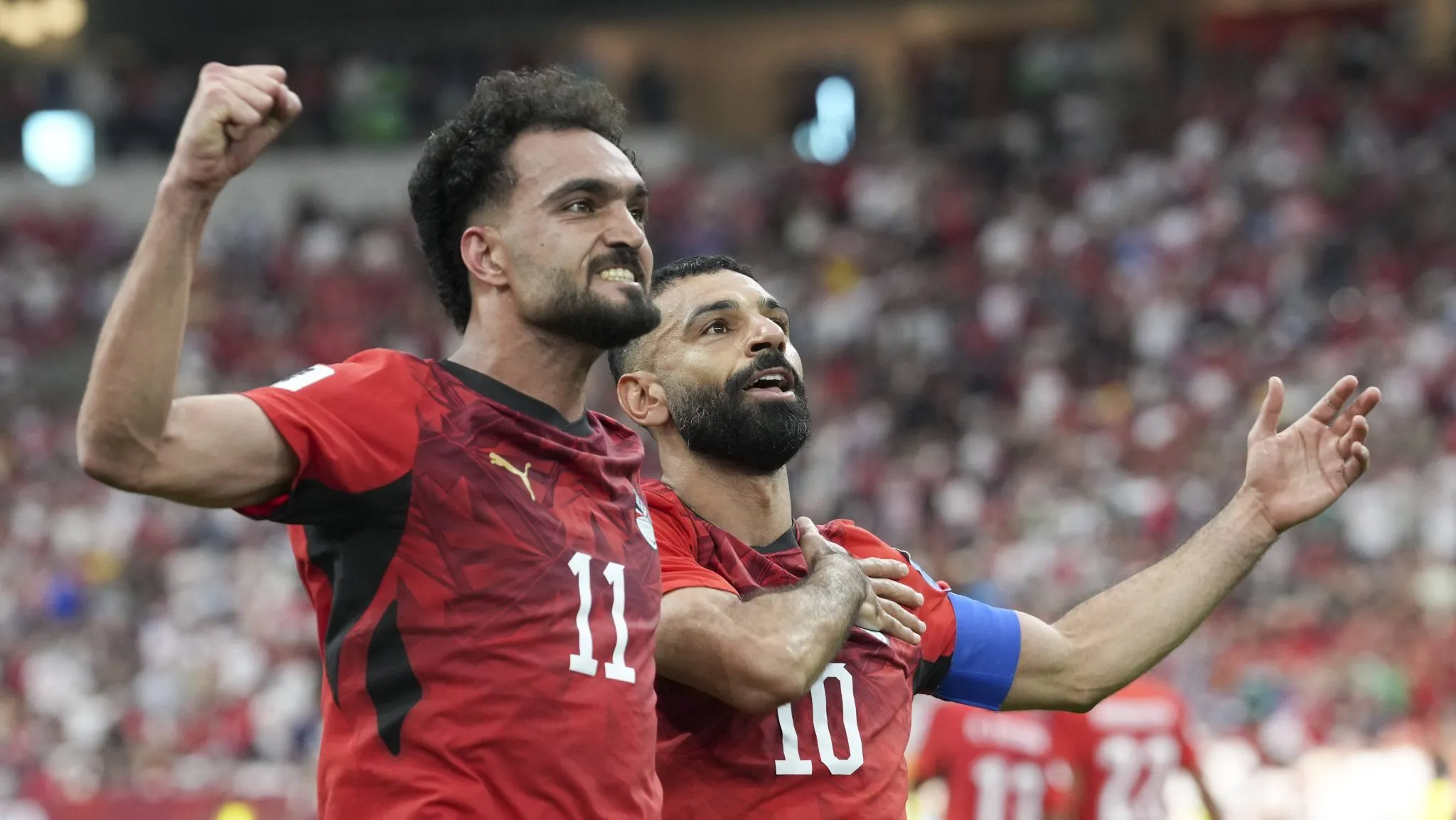 Nova Zelândia 1×3 Egito: Salah demora, mas encontra protagonismo para fazer história