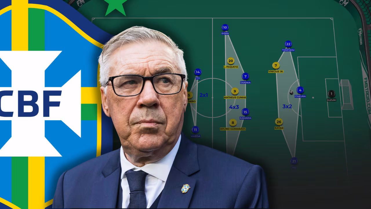 Como o Japão pode explorar principal buraco da nova defesa da seleção brasileira