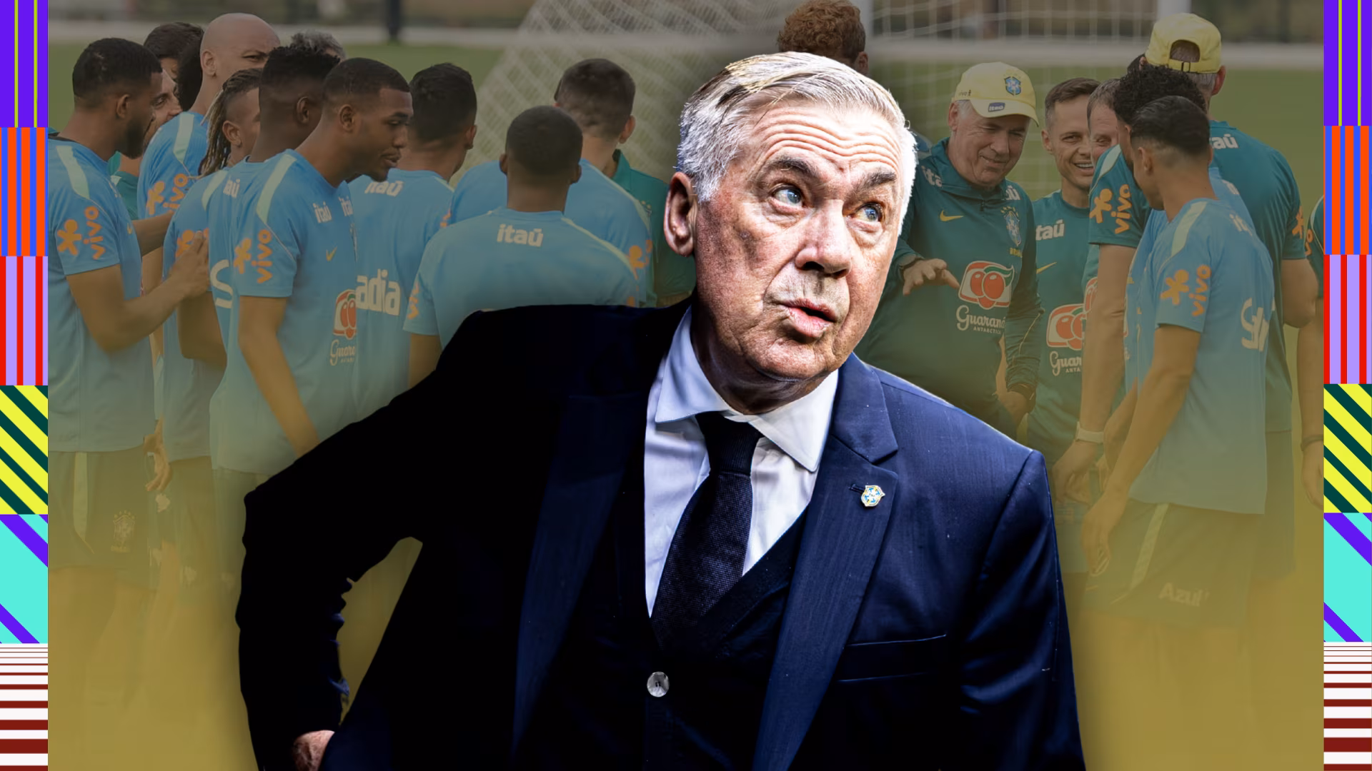 Como estreia de Ancelotti deixou ‘pistas’ de formação ideal da seleção brasileira na Copa do Mundo