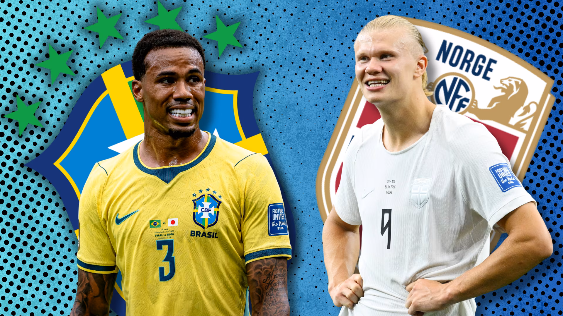 Brasil x Noruega: O que Gabriel Magalhães e Haaland já disseram sobre o outro em rixa pessoal?
