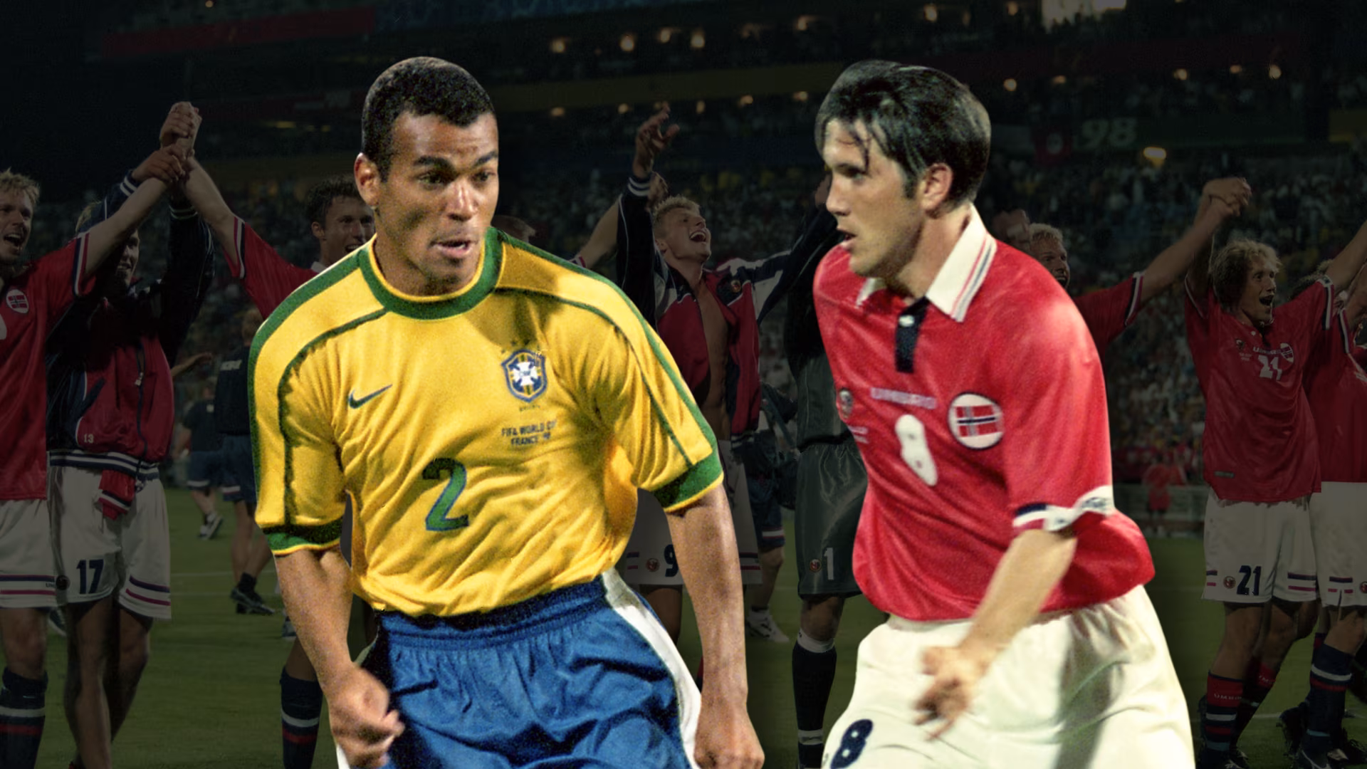 Copa do Mundo: Brasil e Noruega em 1998 teve duelo marcado por polêmica