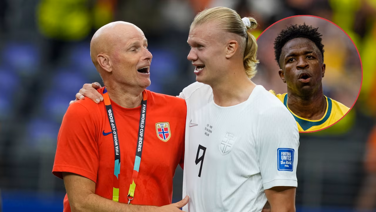 Técnico da Noruega: ‘Haaland é uma máquina, Vini Jr é uma bailarina’