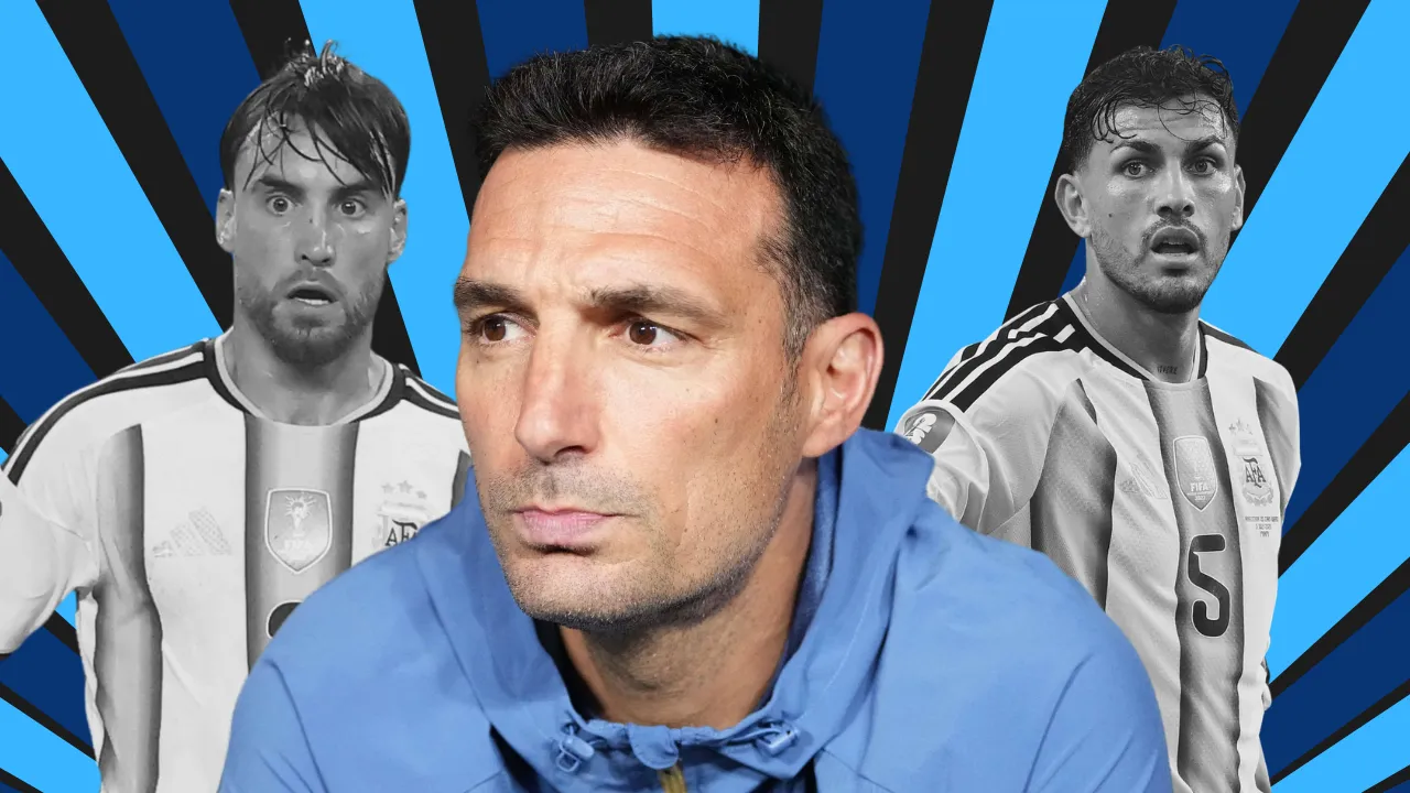 Scaloni encontrou uma resposta, mas ainda esconde duas dúvidas para a Argentina