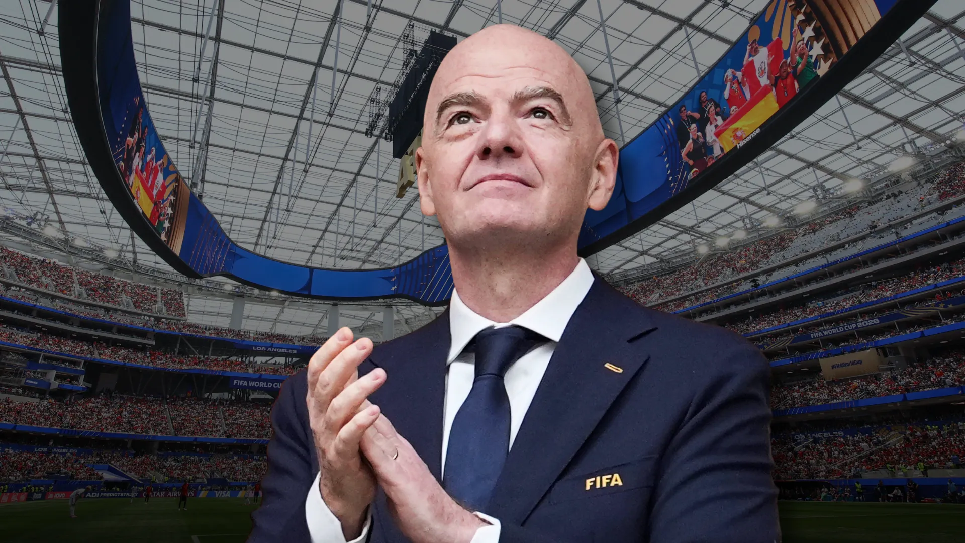 Infantino: ‘Copa do Mundo com 64 seleções será estudada e analisada’