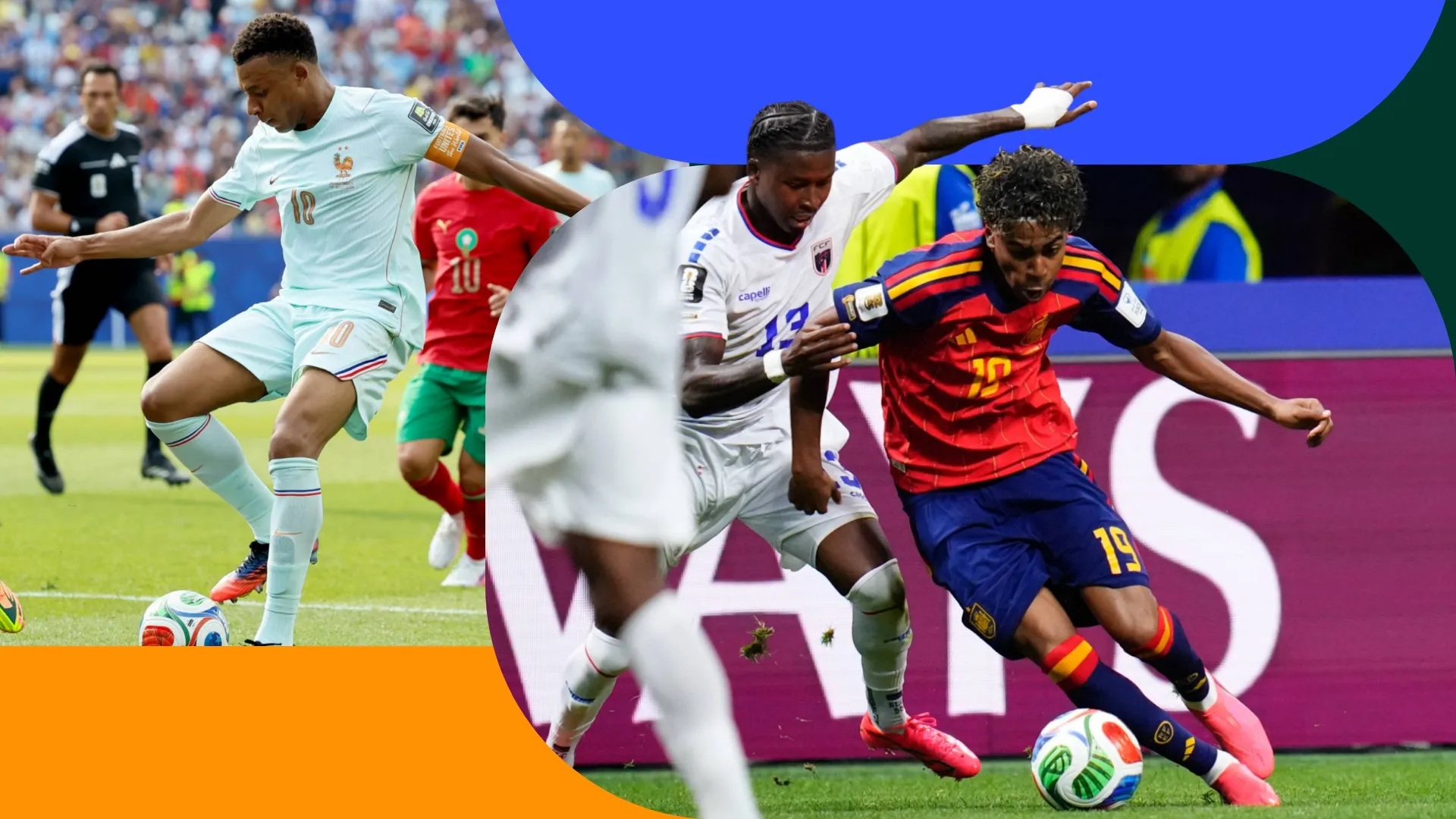 França x Espanha: As prováveis escalações da semifinal da Copa do Mundo 2026