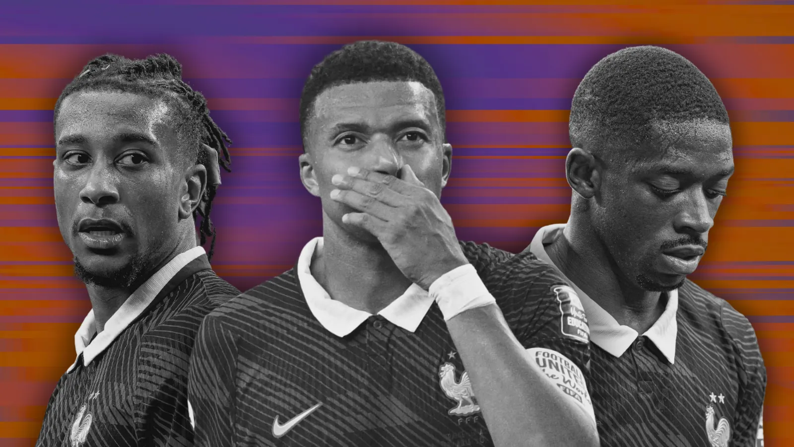 Nem Mbappé, nem Dembélé e nem Olise: Estrelas da França apagam e esbarram em velha kriptonita