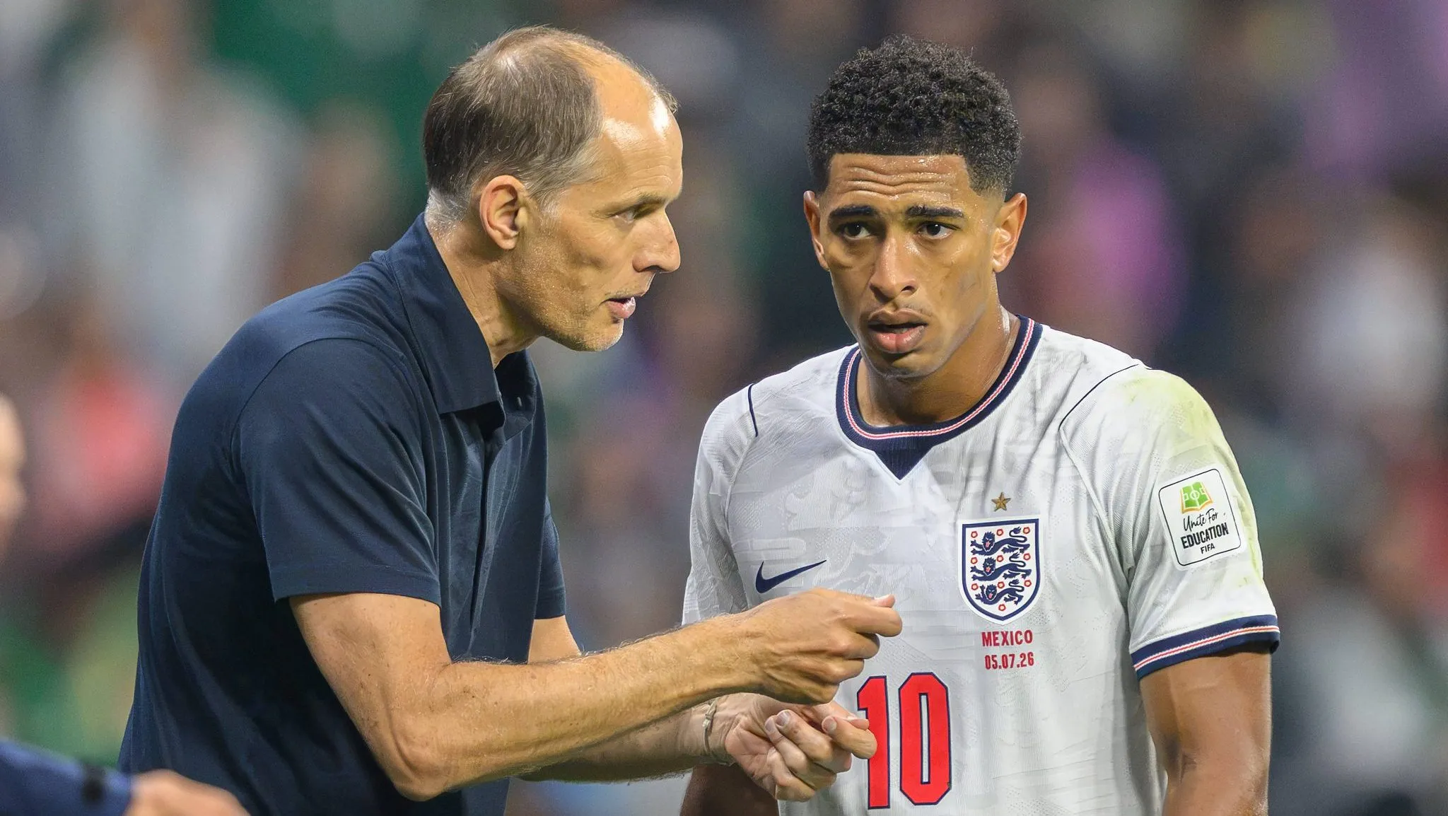 Histórico e farpas: Tensão na Inglaterra entre Tuchel e Bellingham vai além da polêmica contra Noruega