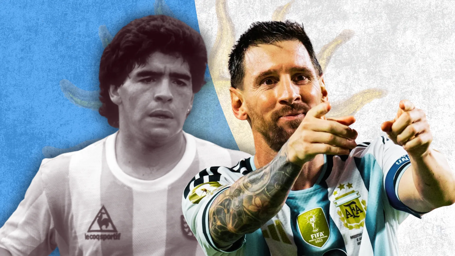 Agora com Messi, Argentina x Inglaterra ganha outro capítulo histórico em uma Copa do Mundo