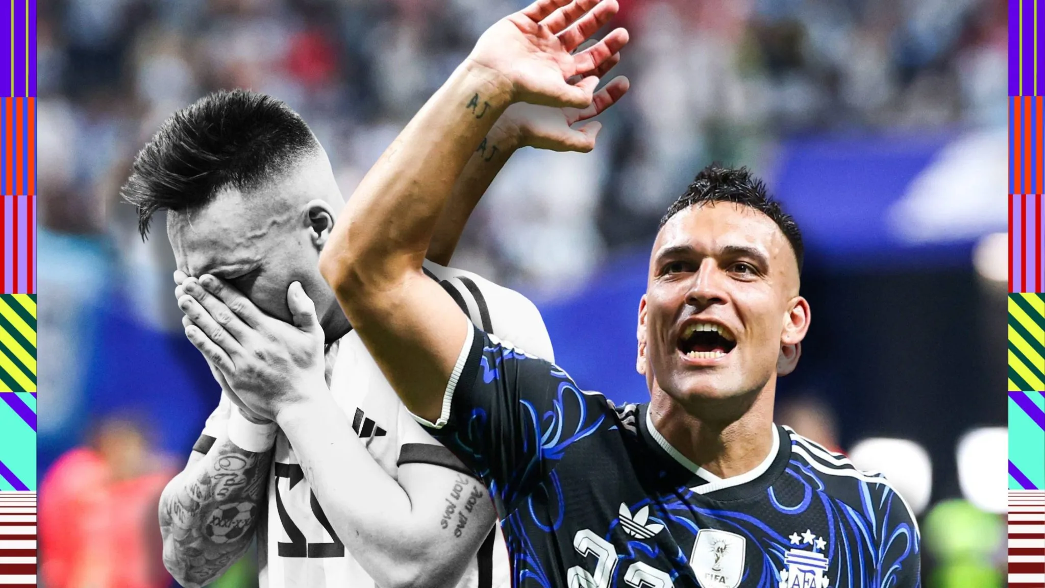 Emoção de Lautaro Martínez ilustra caminho de redenção pela Argentina na Copa do Mundo